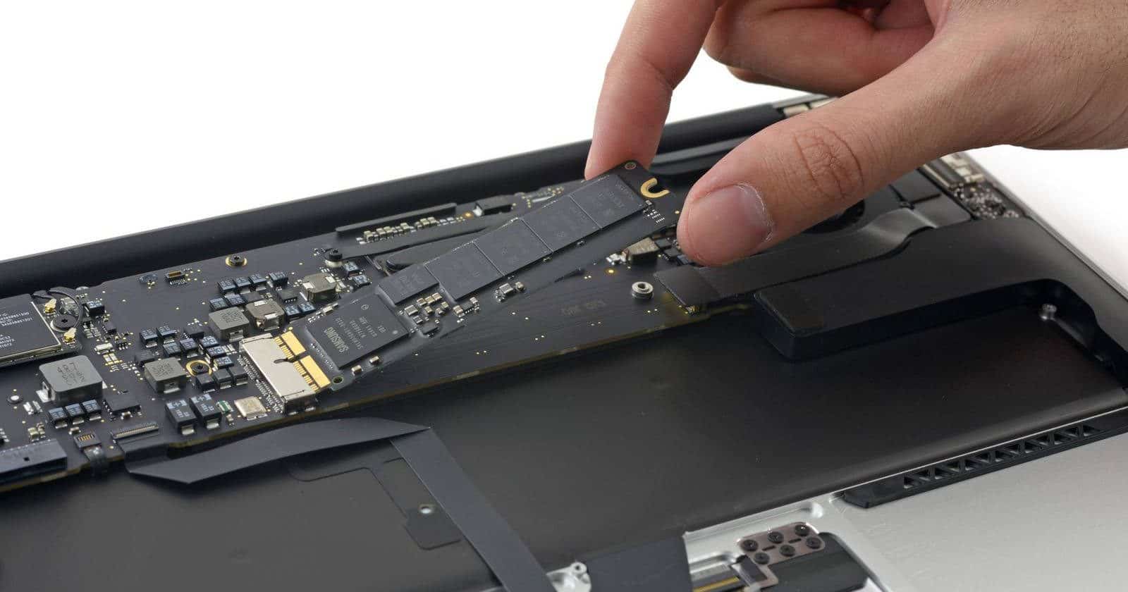 macbook ssd yükseltme ve değişimi